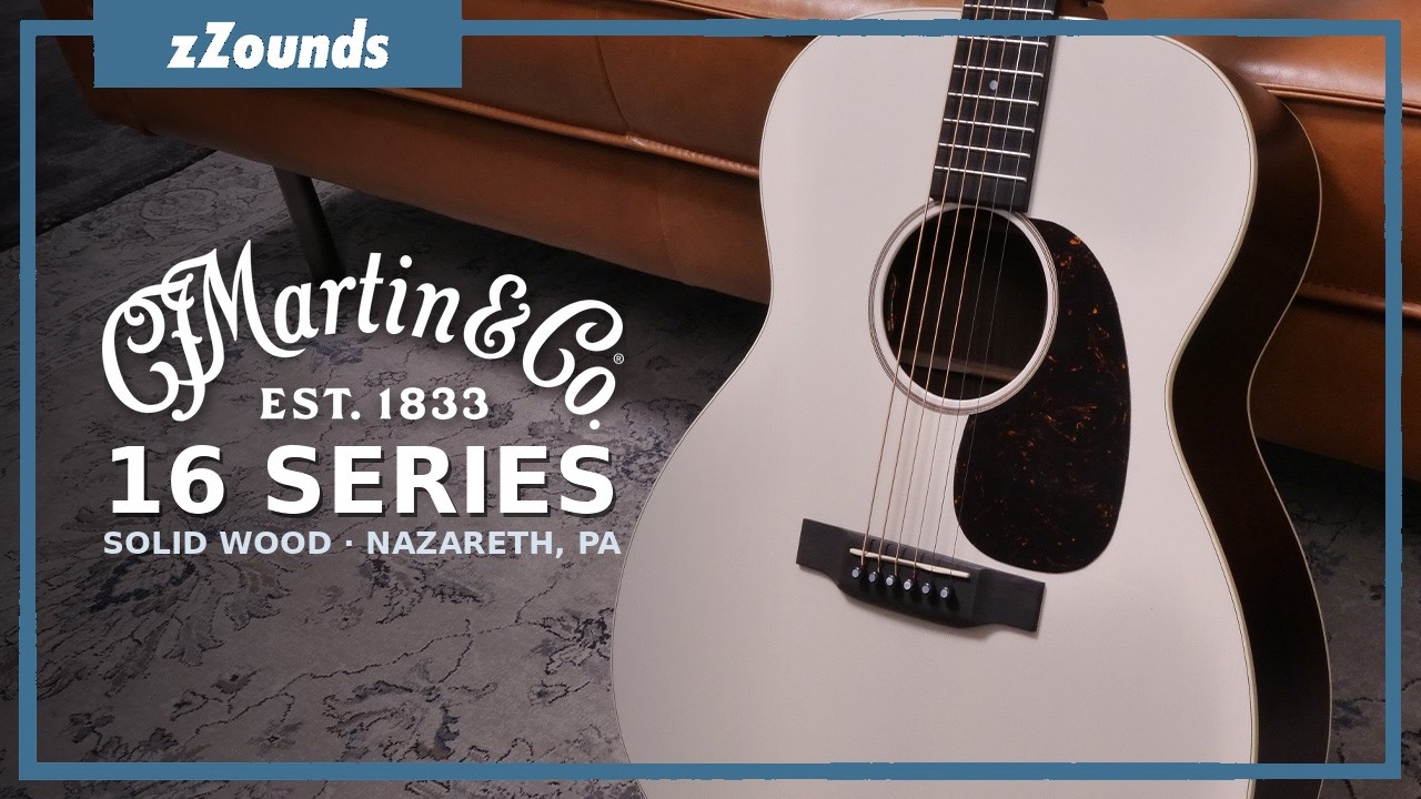 Martin's New 16 Series - All Solid Wood, Made in Nazareth, Under