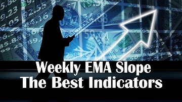 Tradingview Technical Indicators for Swing Trading |  Weekly EMA Slope Indicator Testing