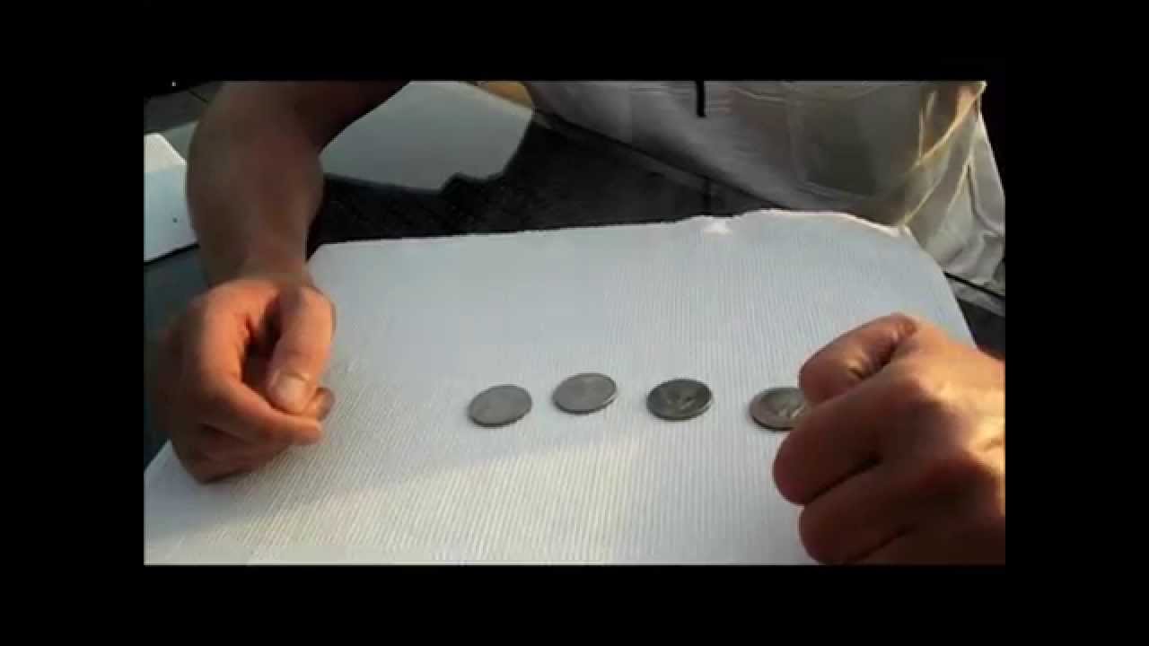 Amazing Coin Trick with 4 American Coins! | All Black Magic | Patrick ...
