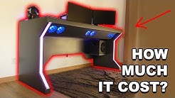 HOW MUCH DOES IT COST TO MAKE A PC DESK LIKE THIS?! 