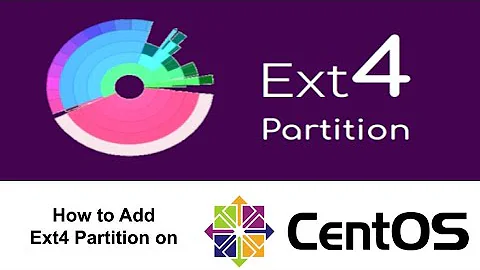 How to add ext4 partition on CentOS? | CentOS | letstalkabout