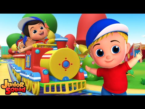 Песня поезда для детей + Более русский потешки коллекция - Junior Squad