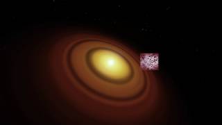 Artists Impression Of The Disc Around The Young Star Tw Hydrae