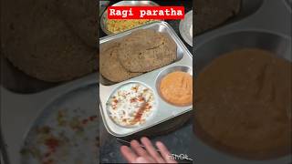 Ragi paratha recipe#cooking #viral #shorts #video #Nisha kitchen🌷