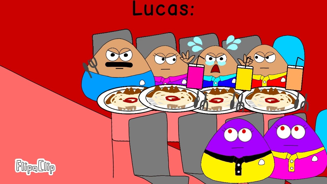 O Pou fez birra no JOLLIBEE (Avião de Jollibee)