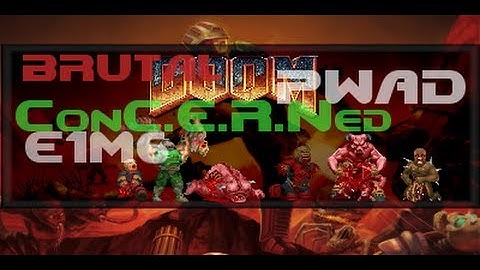 Doom WAD Playthrough - ConC.E.R.Ned, E1M6 - Laboratory