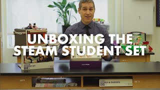 Unboxing the littleBits STEAM Student Set