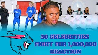 Reaction To MrBeast 30 Celebrities Fight For 1 000 000