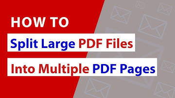 How to Split Large PDF Files into Multiple Odd and Even Pages ?