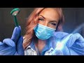 ASMR DENTIST EXAM & TEETH CLEANING ROLEPLAY | Latex Gloves, Inaudible Whispers, Scratching