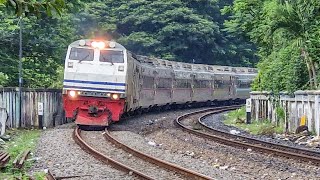 RAMAINYA KERETA PAGI DI STASIUN SURABAYA JALUR UTARA!! Kereta Api Surabaya Pasarturi Awal Tahun 2026