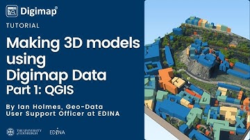 Making 3D models using Digimap Data - Part 1: QGIS