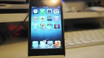 How-to Fix Clicking Noise When Recording a Video on the iPod Touch 4g