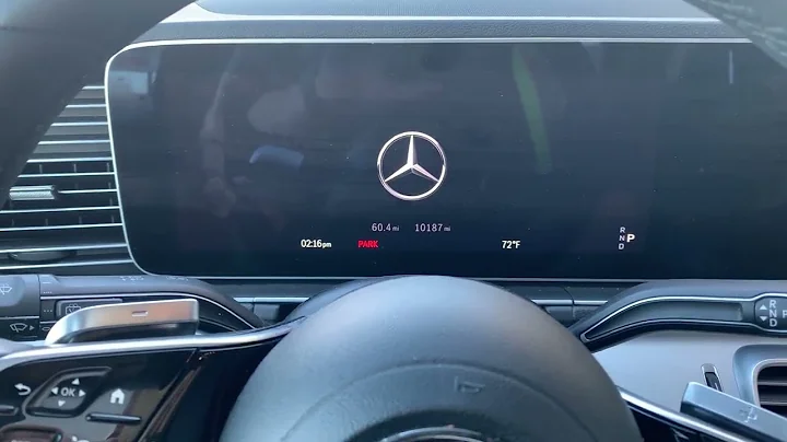 Mercedes GLE 2024 oil service reset