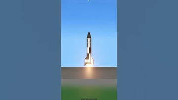 V-2 to Nuke Missile in SFS #shorts