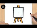 #726 How to Draw an Easel - Easy Drawing Tutorial