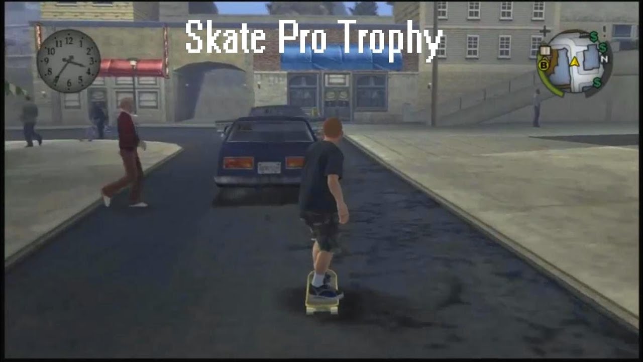 Bully (PS4) Skate Pro Trophy Easy Way YouTube