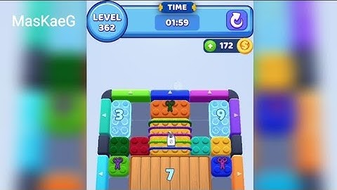 Color Block Jam Level 362 Walkthrough Solution