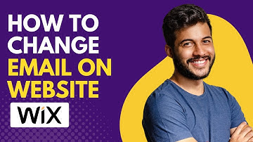 How to Change Email on Wix Website - QUICK TUTORIAL