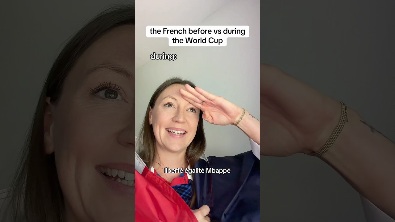 The French before vs during the World Cup #france #french #français #allezlesbleus #worldcup #fifa