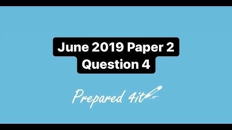 CXC (CSEC) Math Paper 2 | June 2019 Question 4