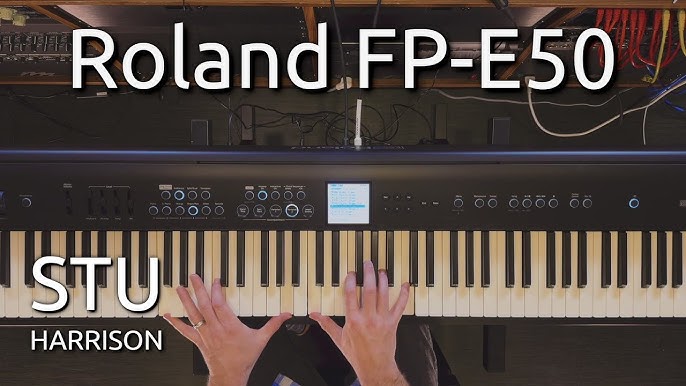 PIANO NUMERIQUE PORTABLE ROLAND FP-E50 88 NOTES