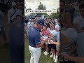 Class act from Bryson after the loss 🤩 #golf #LIVGolf #brysondechambeau