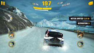 Asphalt Xtreme Android iOS - Level 1 – Class D, Ford Focus RS : 006 Arctic Outpost Full HD 1080p screenshot 3