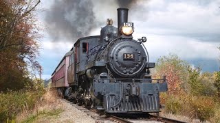 4K South Simcoe 136 140 Year Old Steam Locomotive