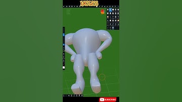 How to quickly blockout in Nomad Sculpt #shorts