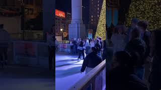⛸️ Holiday Ice Rink Union Square San Francisco California December 2024 ⛸️