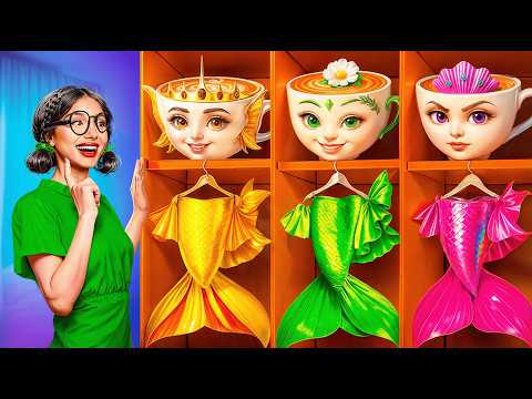 Transformação em Sereia! Estilo Ballerina vs Sereia