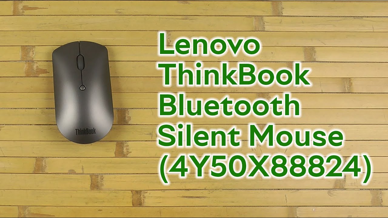 Lenovo - Thinkbook Bluetooth Silent Mouse - Optical Wireless.