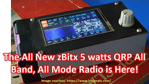 The All New zBitx 5 watts QRP All Band, All Mode Radio is Here!