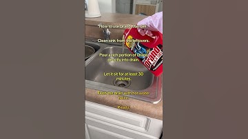 Drano Max Gel Works FAST! Here’s How to Use It