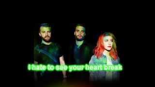 Paramore - Hate To See Your Heart Break (Karaoke Cover Instrumental)