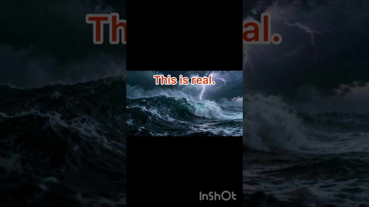 The Ocean Can Be Terrifying 