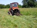 Покос травы на Т-25 Заготовка сена