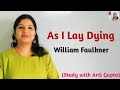 As I Lay Dying by William Faulkner in Hindi