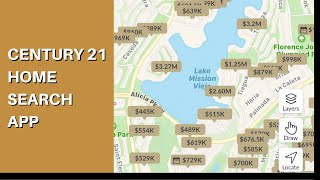 Century 21 Real Estate Search App - #TwoMinuteTuesday screenshot 1
