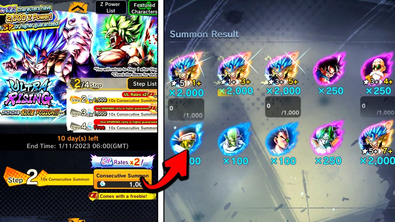 ODIO I BANNER ULTRA :) ULTRA GOGETA BLUE SUMMONS! Dragon Ball Legends 