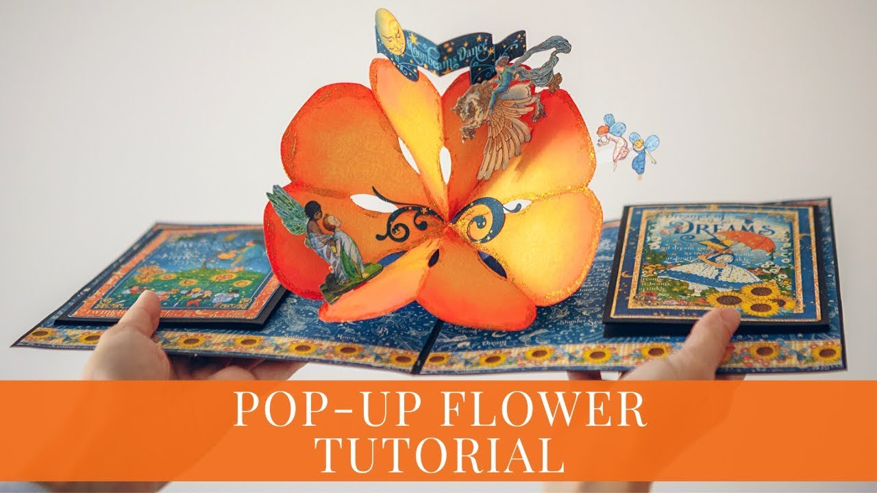 [Tutorial] Pop-Up Flower - By Maria Smeshkova for Graphic 45