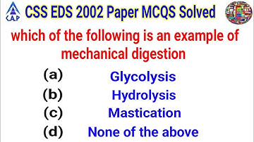 CSS everyday science 2002 paper mcqs | everyday science most important mcqs | CSS EDS mcqs | CSS EDS
