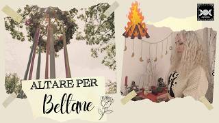 My BELTANE ALTAR 2026!🌹🔥