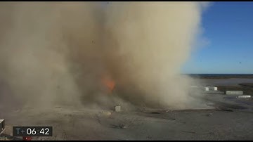 SpaceX Starship rocket explodes on landing after test flight