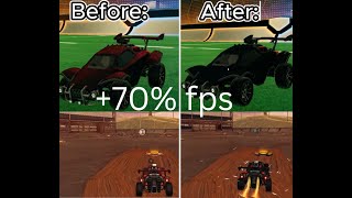 How to get dark textures in rocket league and increase fps by 70% in 90 SECONDS screenshot 2
