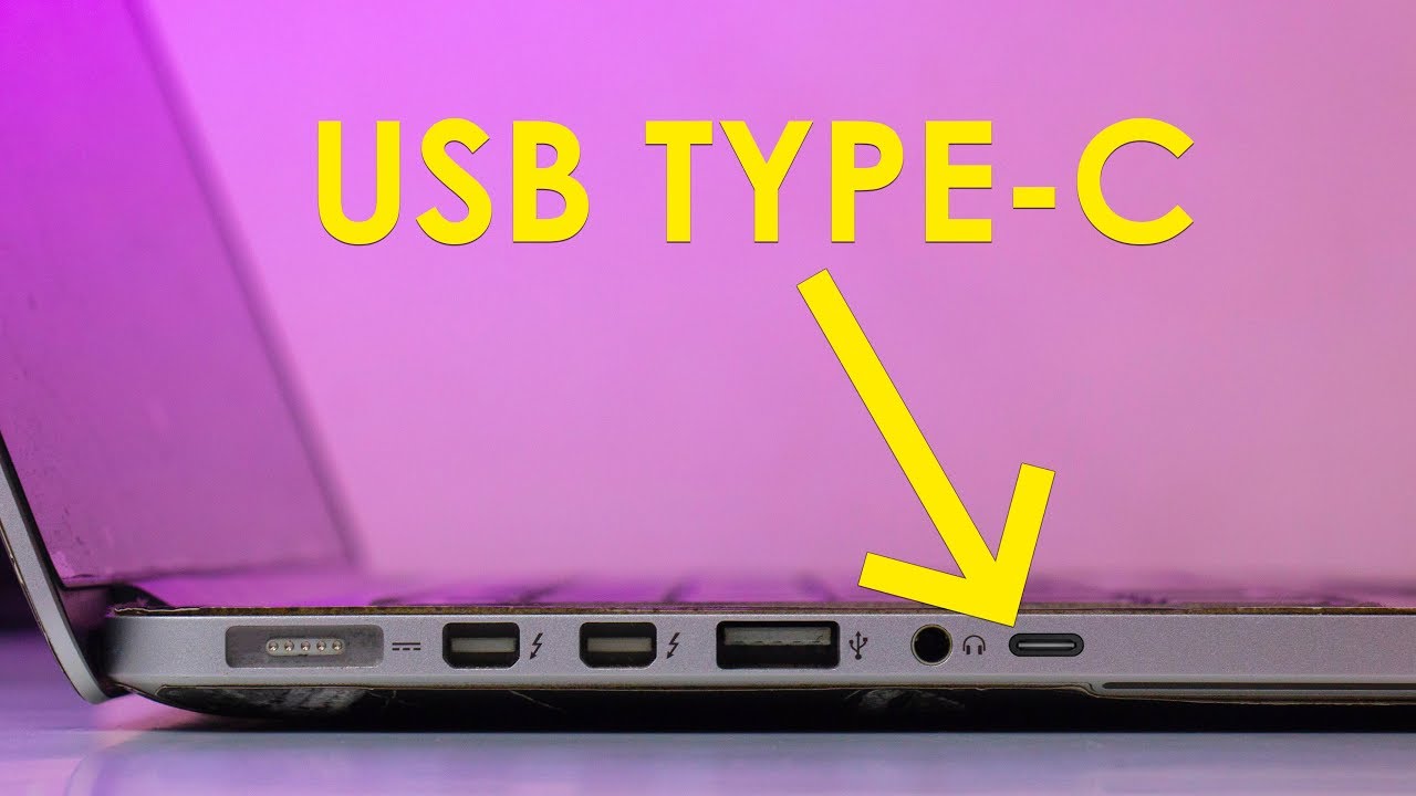 Kro industri Jeg vil være stærk How to Get USB Type-C Port On Any Laptop/Computer | The Inventar - YouTube