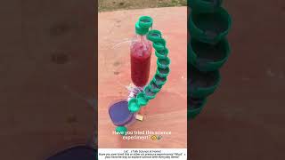 DIY Air Pressure Experiment – Moving Water with a Simple Tool! 💨💧