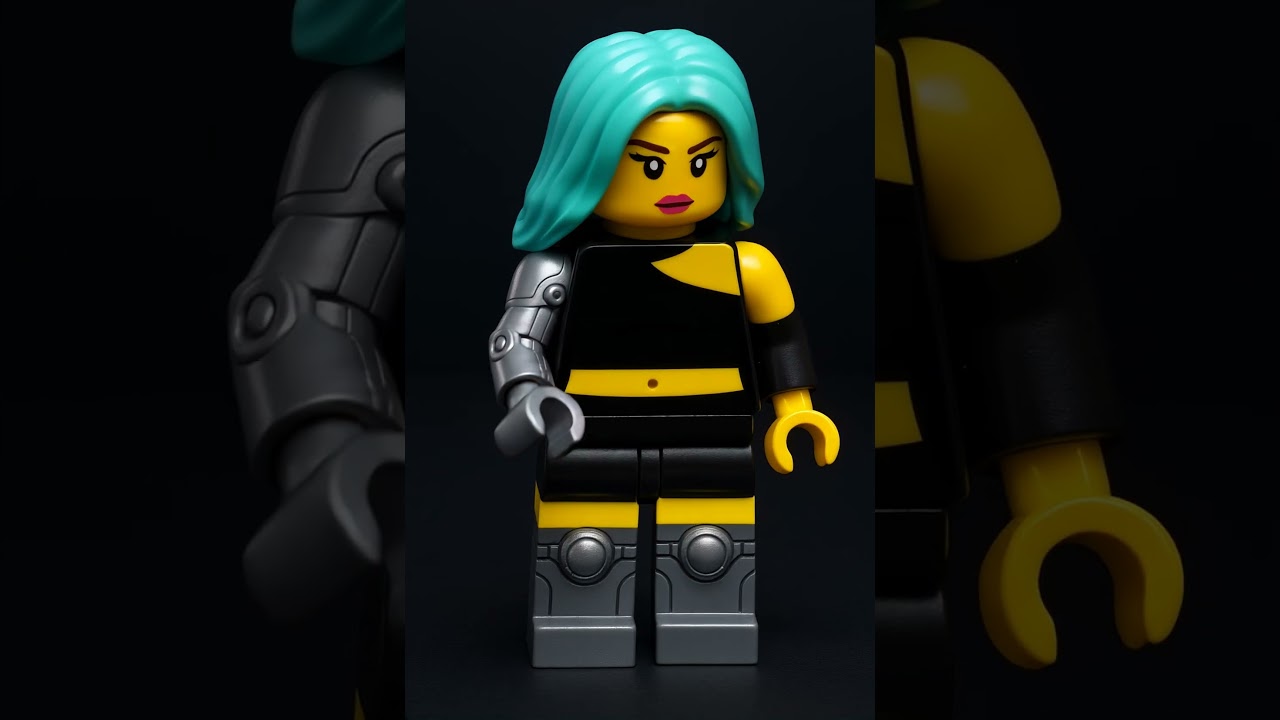 Lego girl takes GPT-4o 84/365  