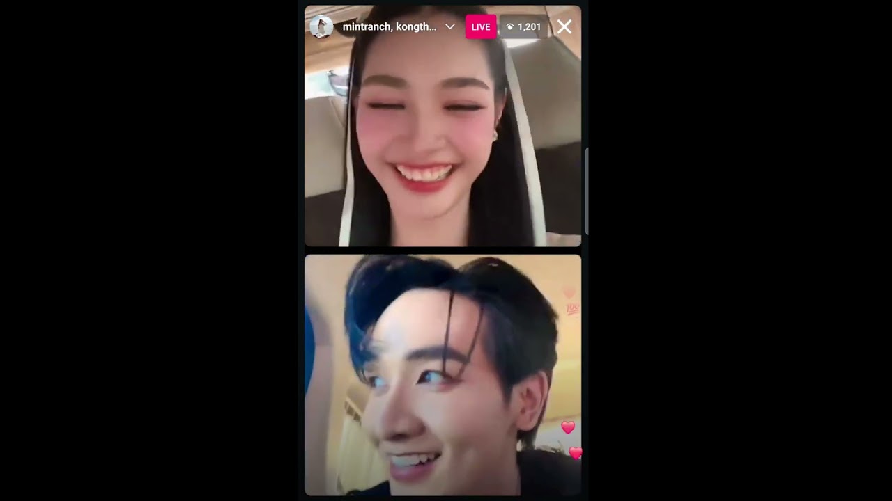 Mint Ranchrawee - Kongthap Peak on IG Live 22Apr24 | AmyExxon